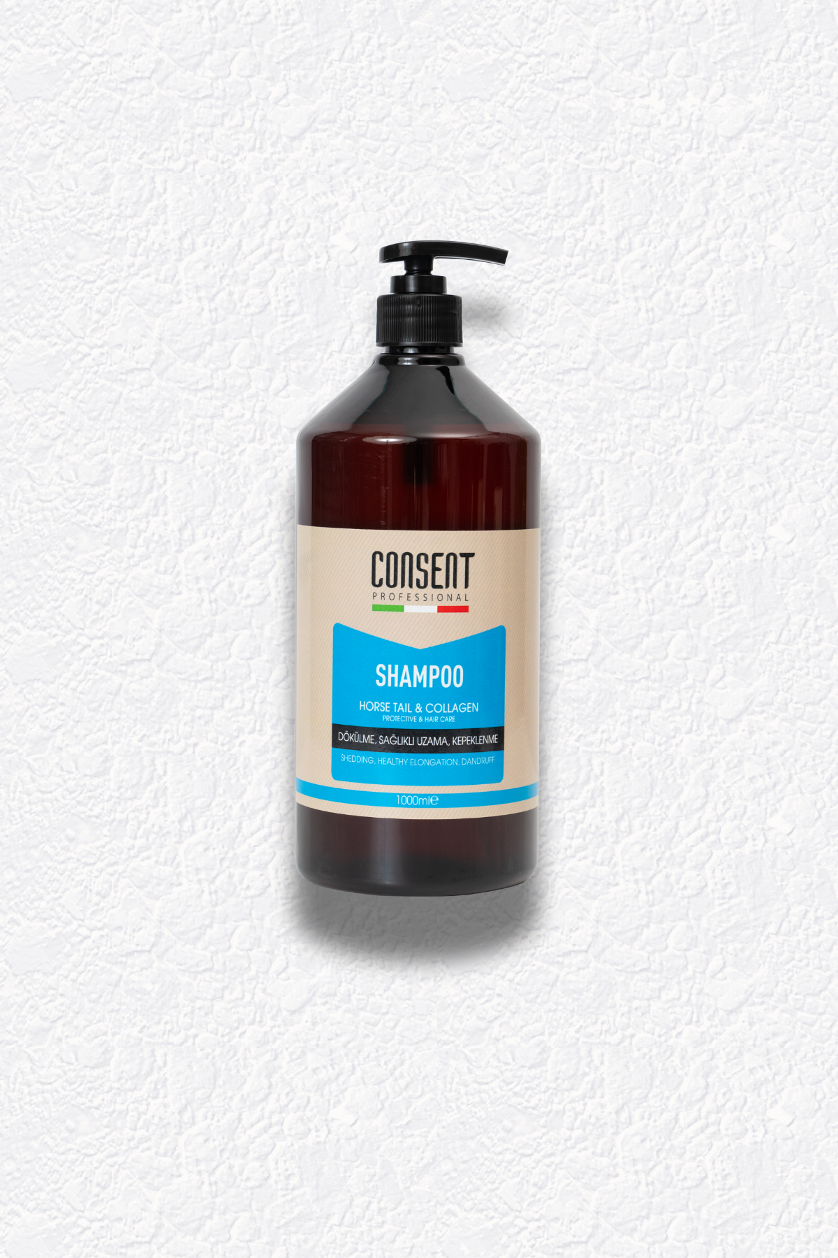 HORSE TAIL & COLLAGEN SHAMPOO 1000 ML (DÖKÜLME,KEPEKLENME & SAĞLIKLI UZAMA )